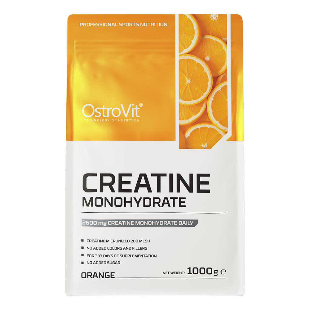 Креатин Creatine Monohydrate OstroVit 1 кг Апельсин