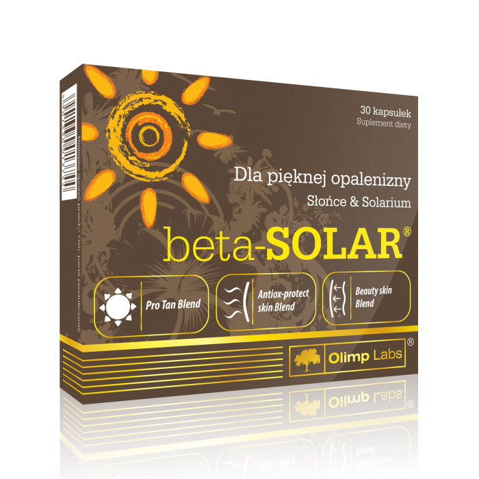 Комплекс для засмаги, Olimp Nutrition Beta Solar, 30 капсул