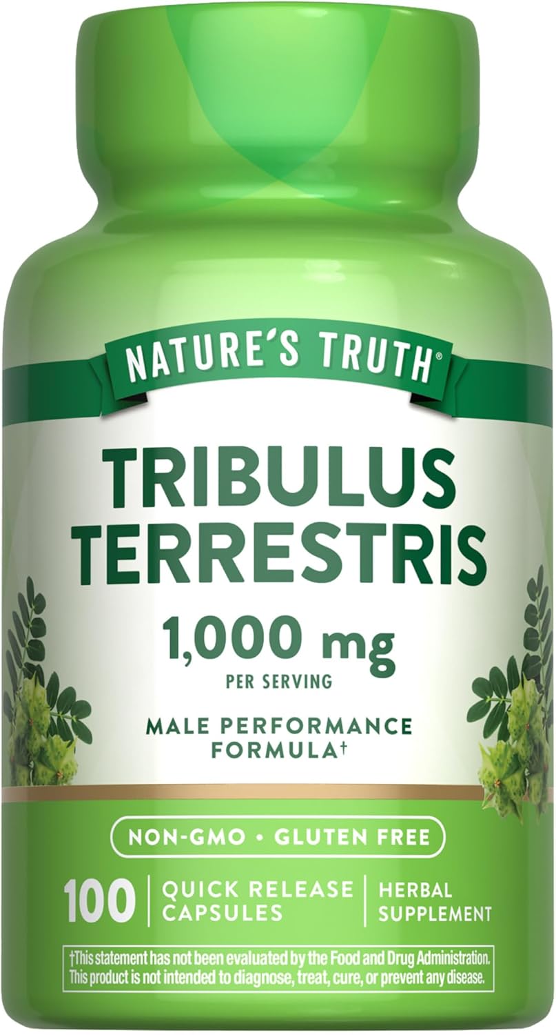 Трибулус террестрис, Nature's Truth Tribulus Terrestris, 500 мг, 100 капсул