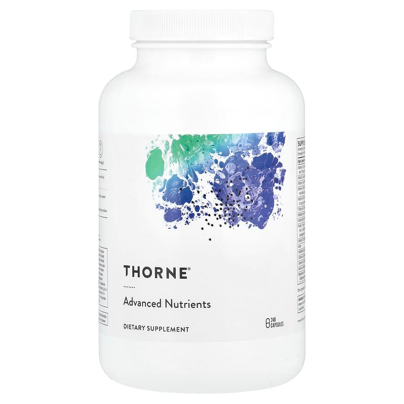 Мультивітаміни, Thorne Research Advanced Nutrients, 240 капсул