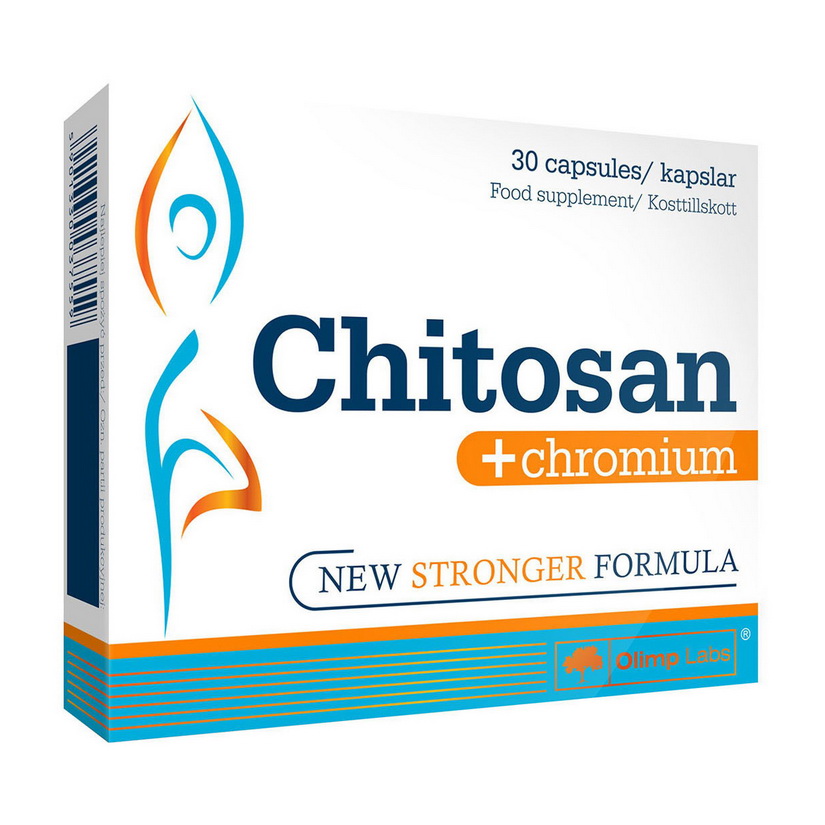 Хітозан з хромом для контролю ваги, Olimp Nutrition Chitosan + chromium, 30 капсул
