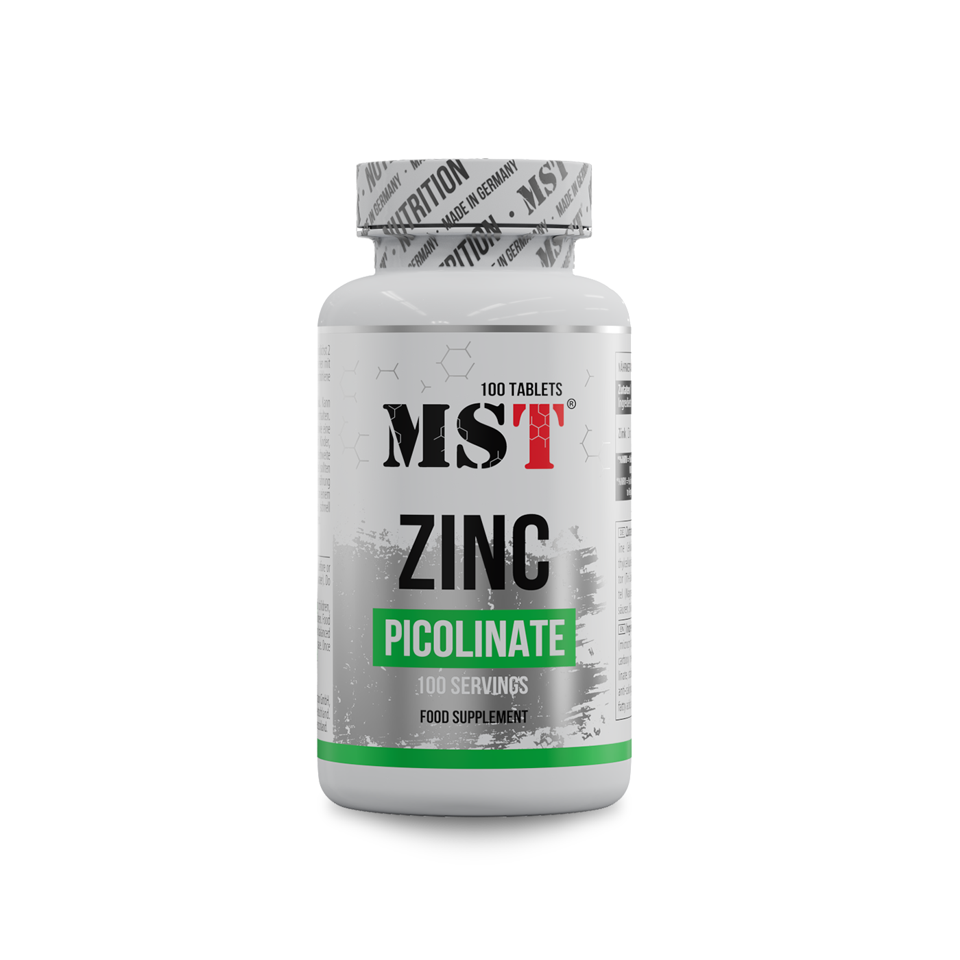Цинк піколінат, MST Zinc Picolinate, 100 таблеток