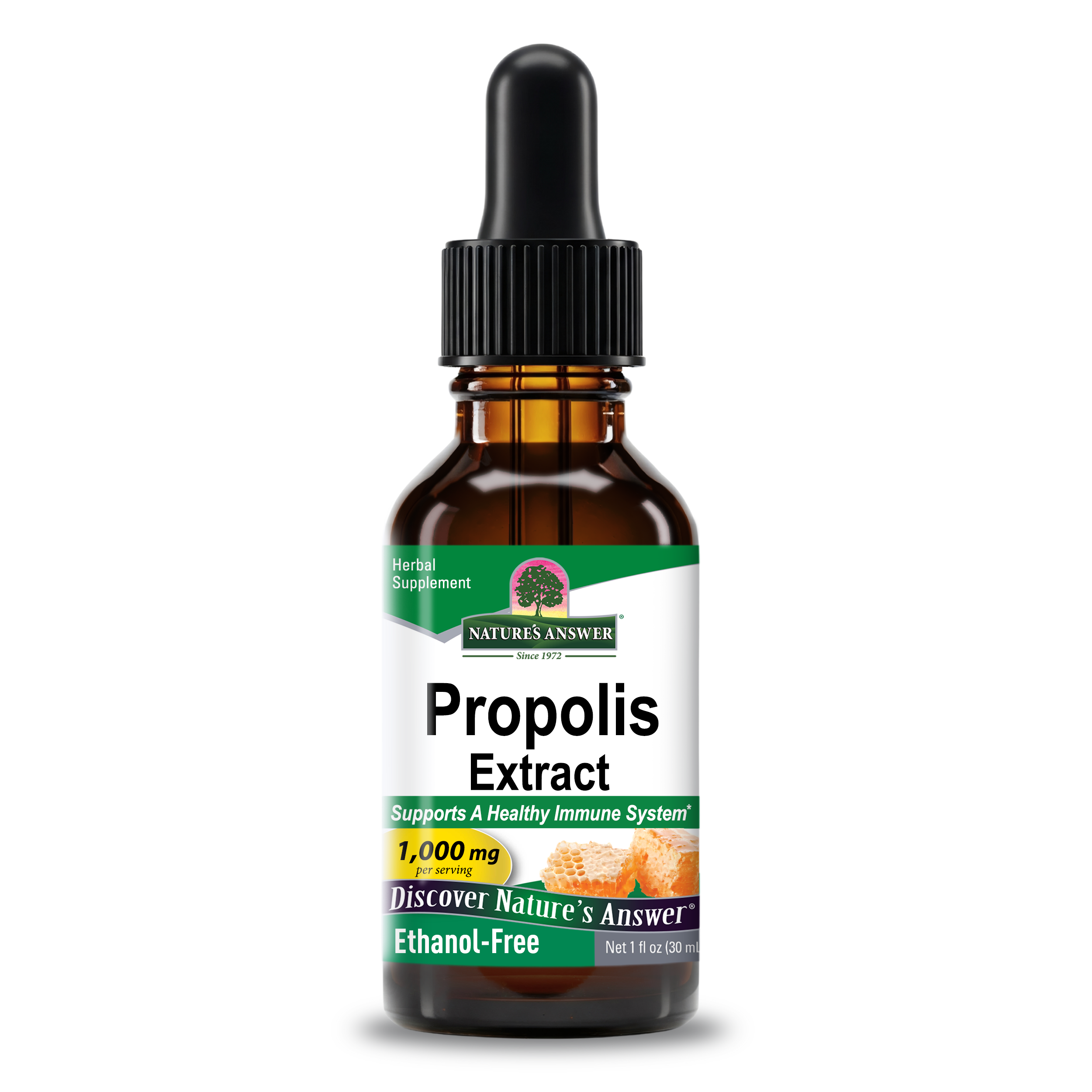 Екстракт прополісу, Nature's Answer Propolis Extract, 1000 мг, 30 мл