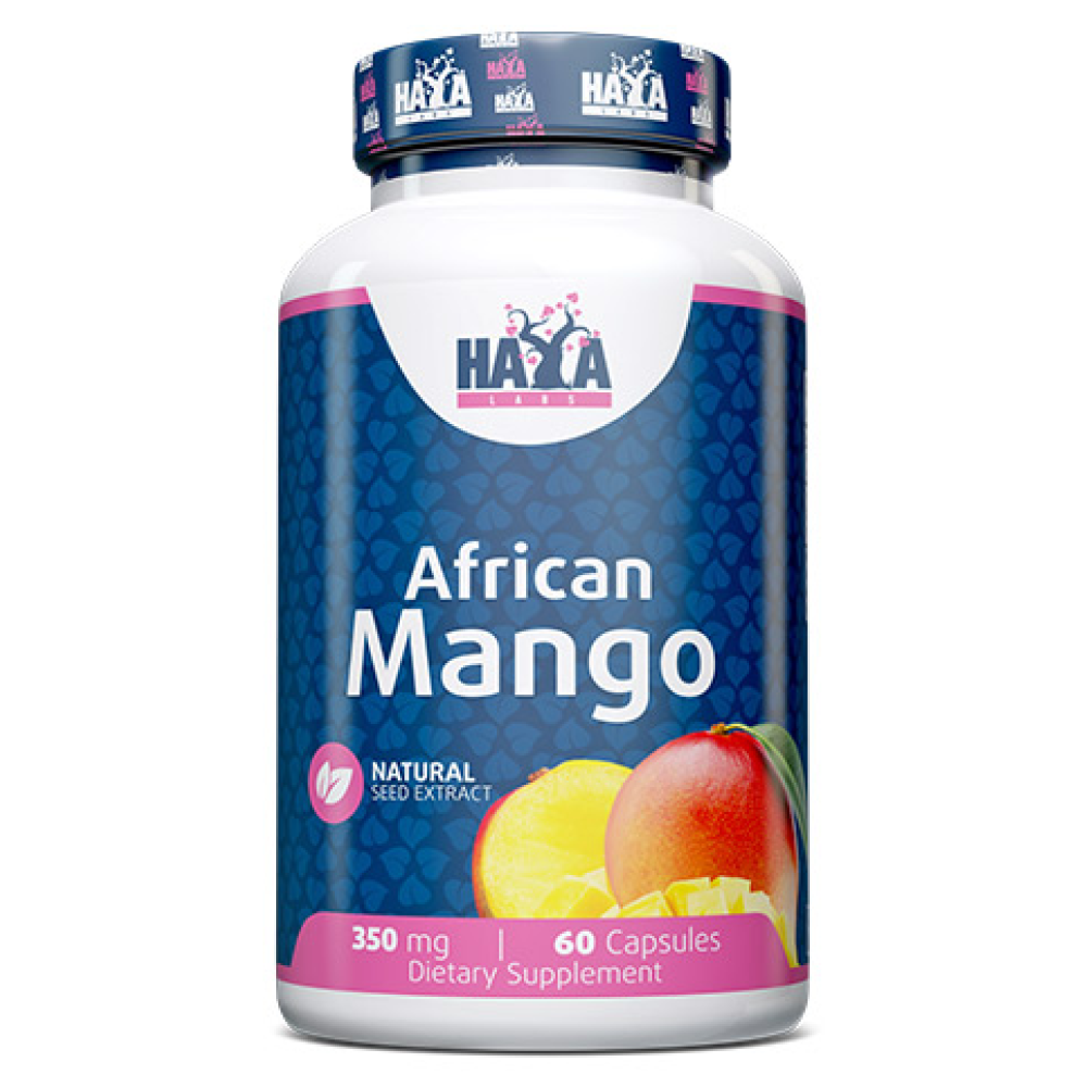 Екстракт африканського манго, Haya Labs African Mango, 350 мг, 60 капсул