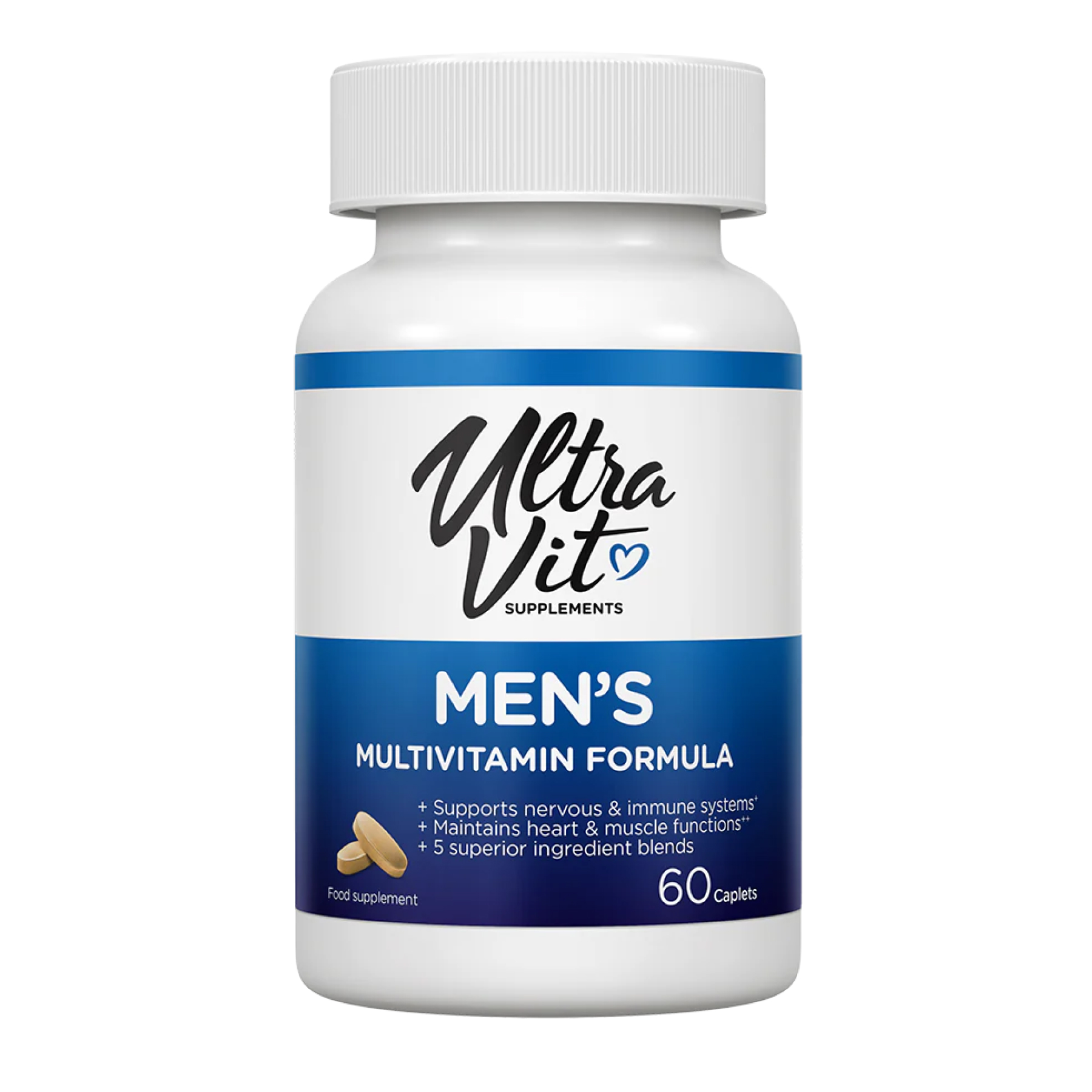 Мультивітаміни для чоловіків, VP Lab Men's Multivitamin Formula, 60 капсул