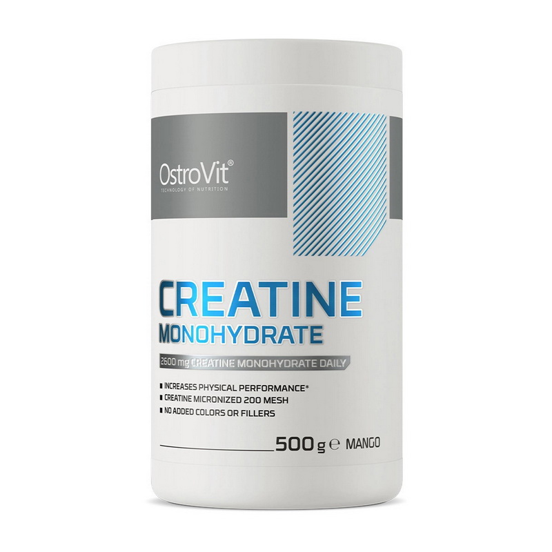 Креатин моногідрат, OstroVit Creatine Monohydrate, 500 г (Манго)