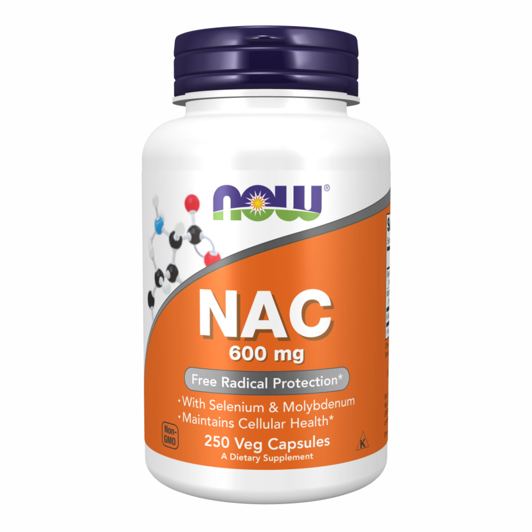 NOW NAC 600 mg (250 veg caps)