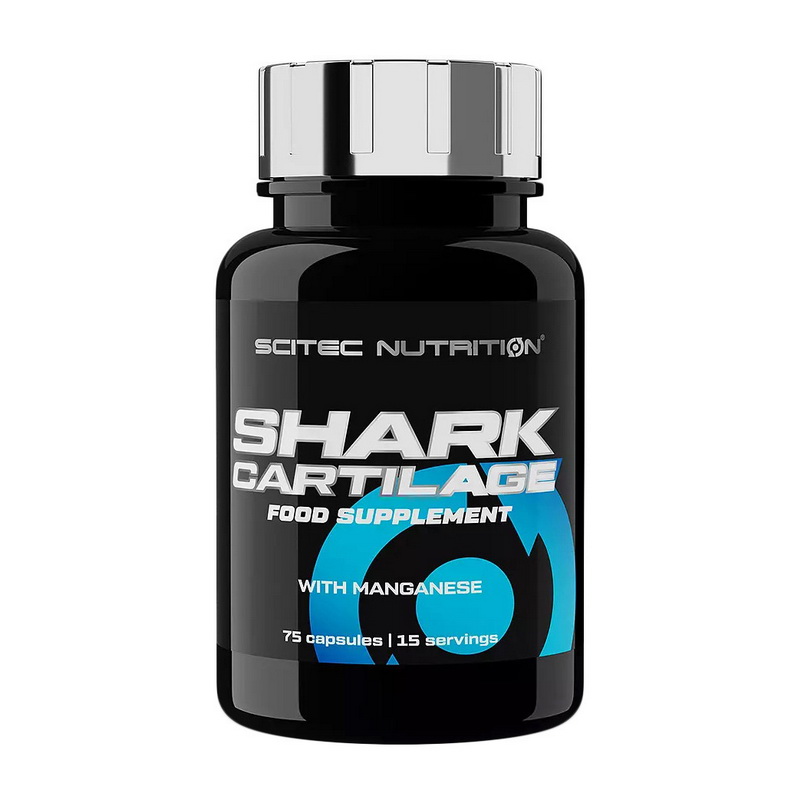 Хрящ акули, Scitec Nutrition Shark Cartilage, 60 капсул