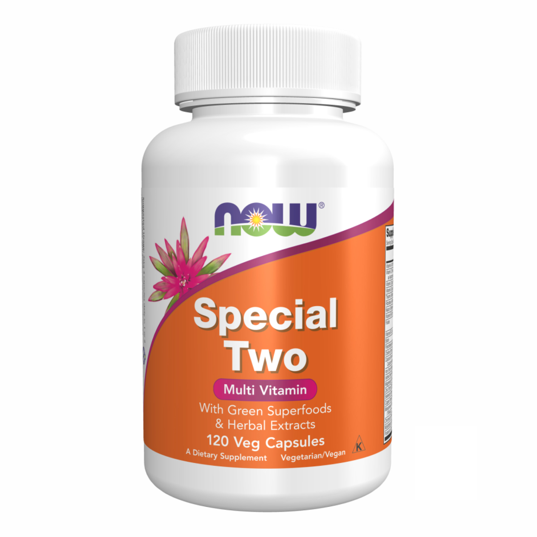 Мультивітаміни, Now Foods Special Two, 120 вегетаріанських капсул