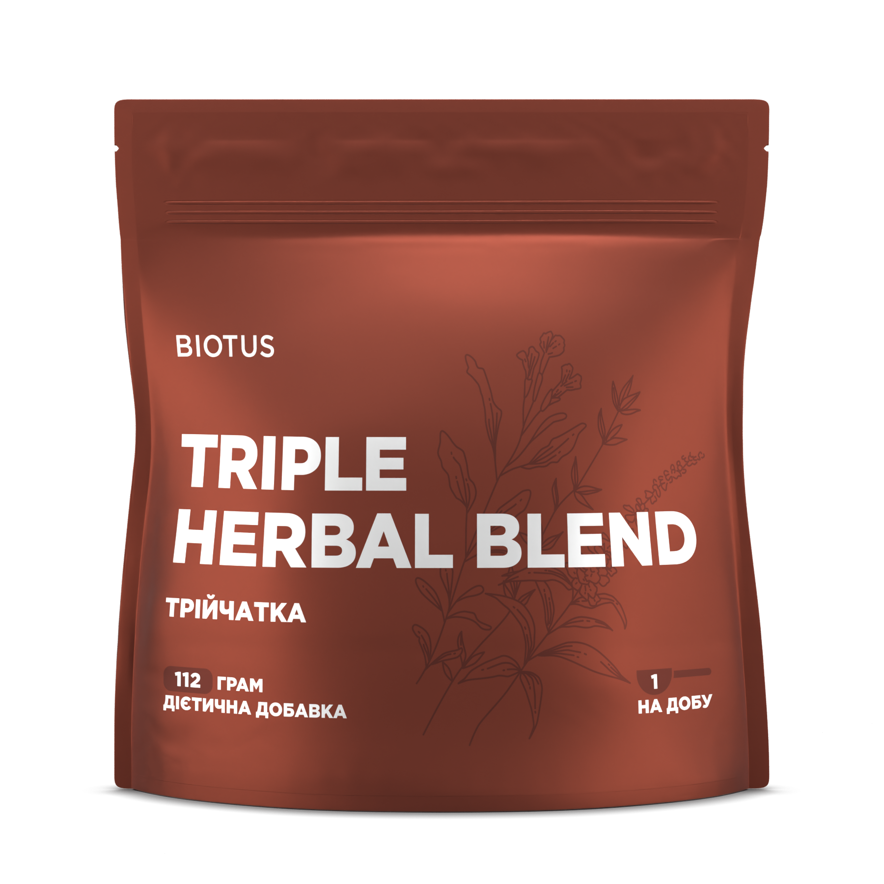 Трав'яний збір, Biotus Triple Herbal Blend, 112 г