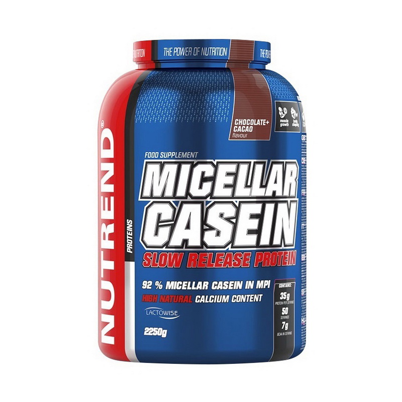 Міцелярний казеїн, Nutrend Micellar Casein, 2250 г (Шоколад-какао)