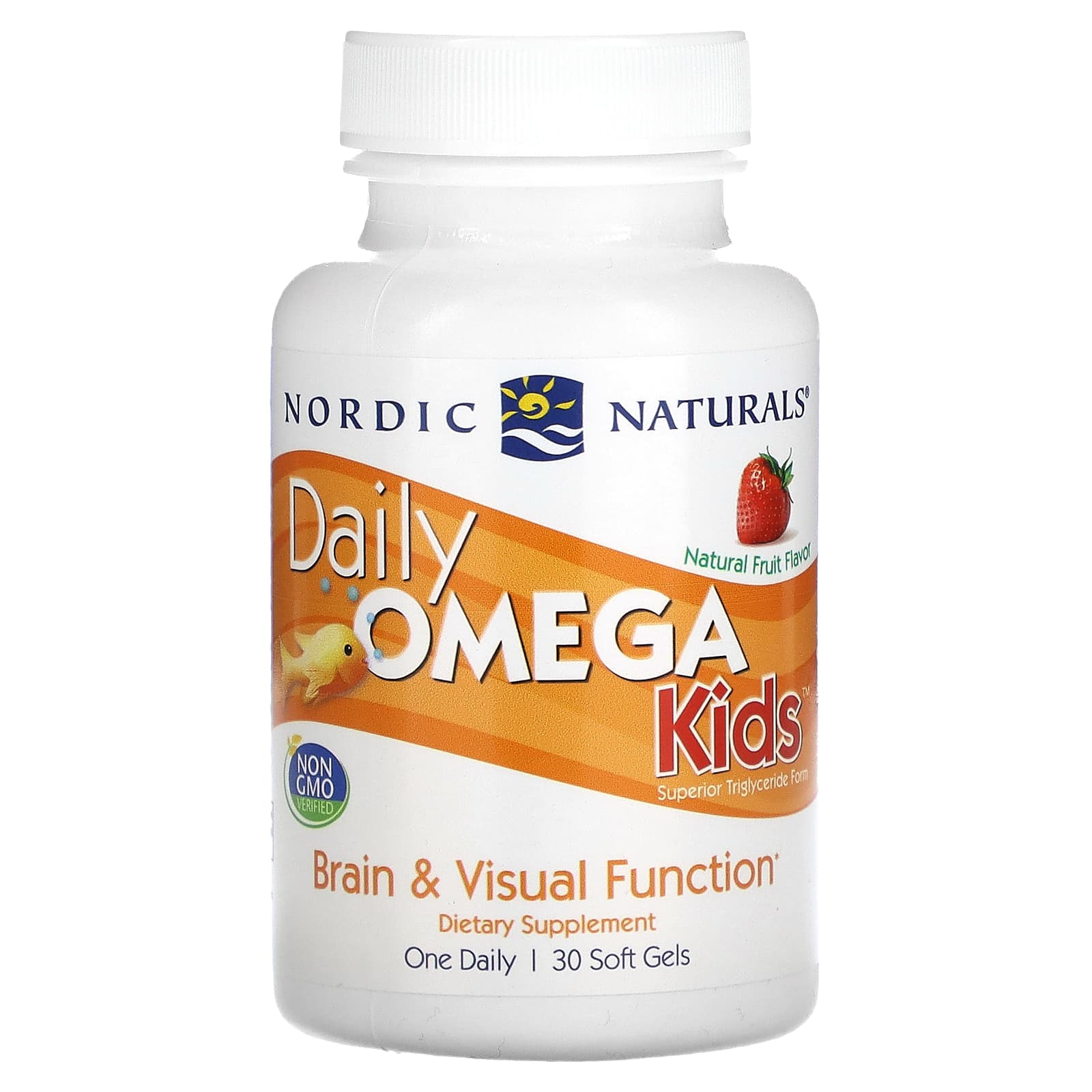 Риб'ячий жир для дітей, Nordic Naturals Daily Omega Kids, 500 мг, 30 м'яких капсул (Мультифрукт)