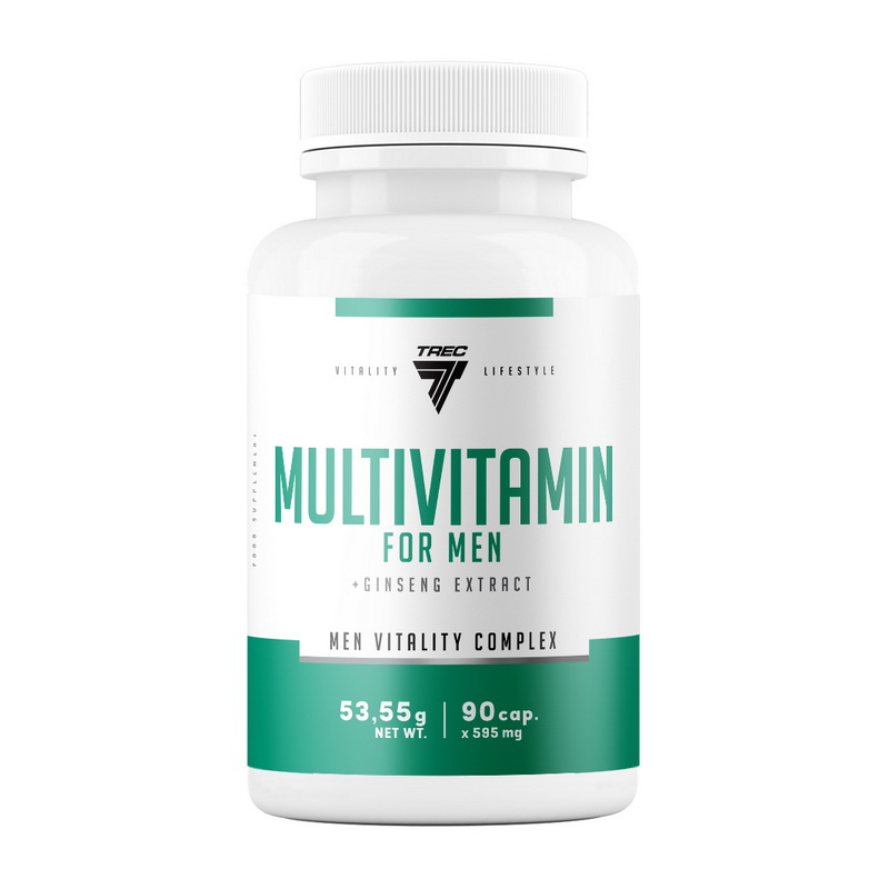 Мультивітаміни для чоловіків, TREC nutrition Multivitamin for Men, 90 капсул