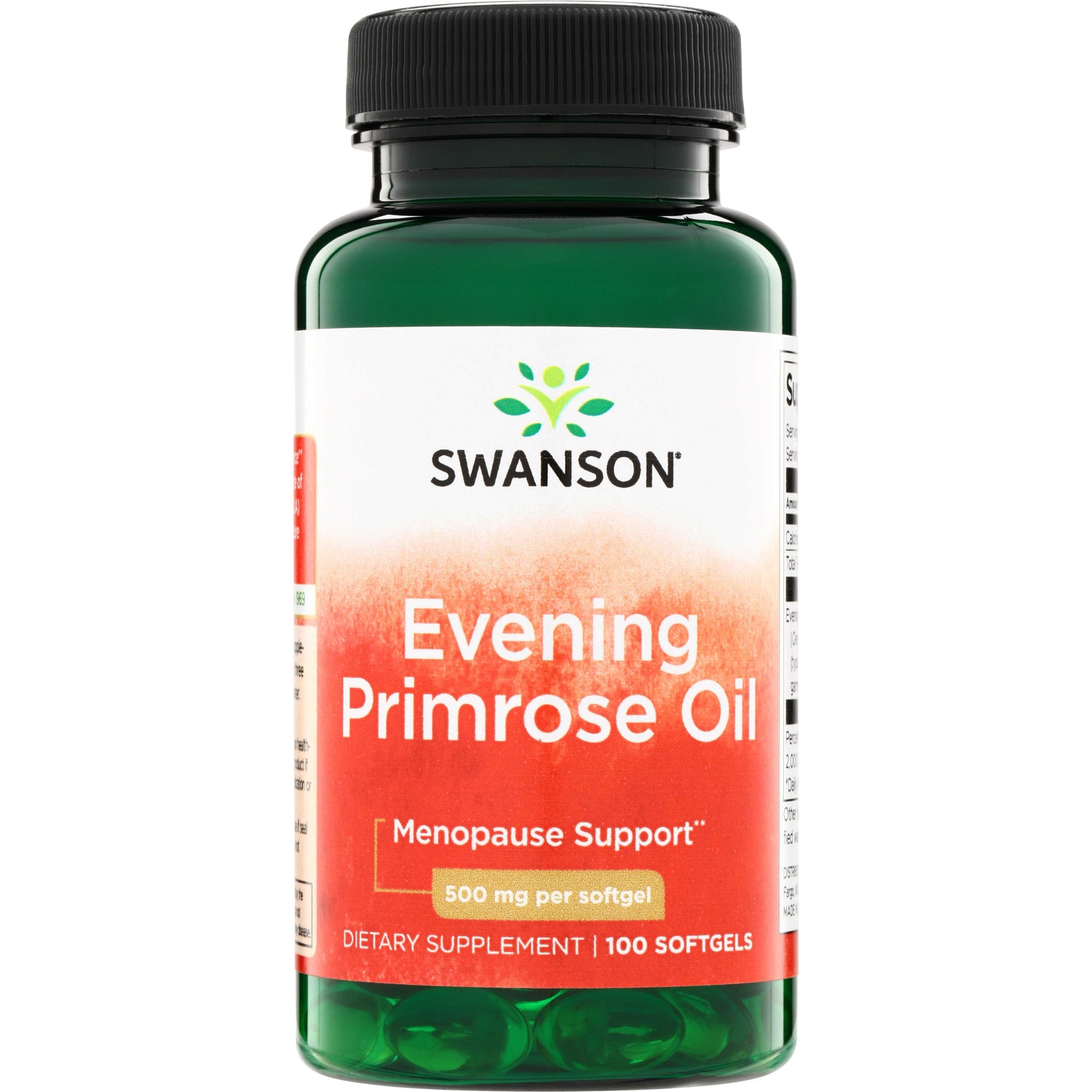 Олія вечірньої примули, Swanson Evening Primrose Oil, 500 мг, 100 м'яких капсул