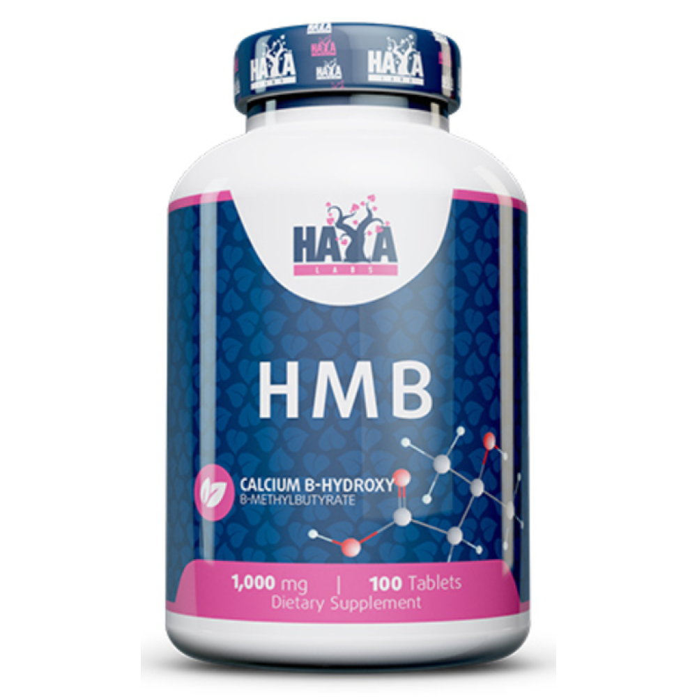 HMB, Haya Labs, 1000 мг, 100 таблеток
