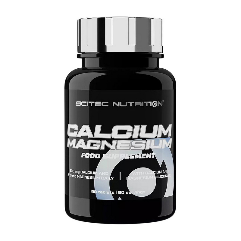Кальцій та магній, Scitec Nutrition Calcium - Magnesium, 90 таблеток