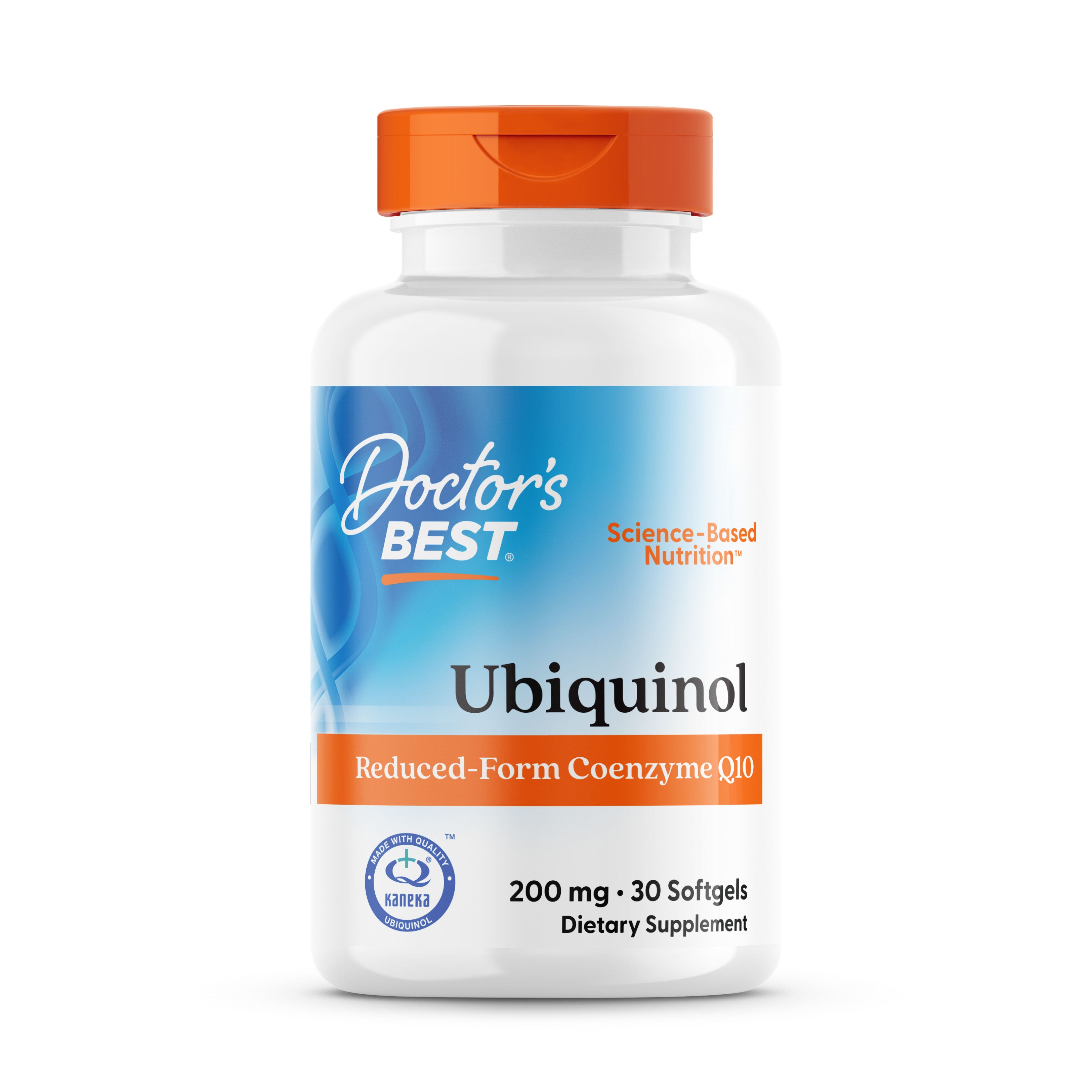 Убіхінол, Ubiquinol, Doctor's Best, 200 мг, 30 гелевих капсул