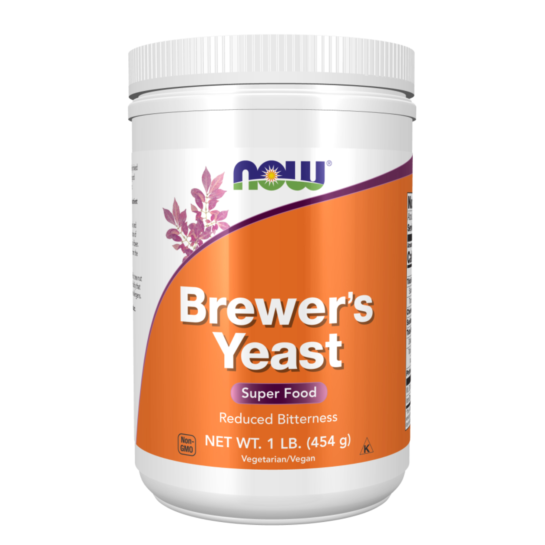 Пивні дріжджі, Now Foods Brewer's Yeast, 454 г