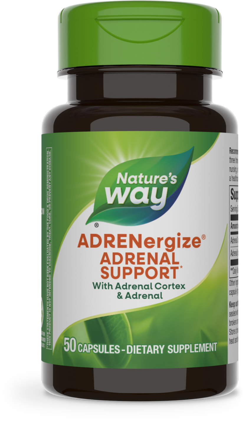 Підтримка надниркових залоз, Nature's Way ADRENergize, 50 капсул
