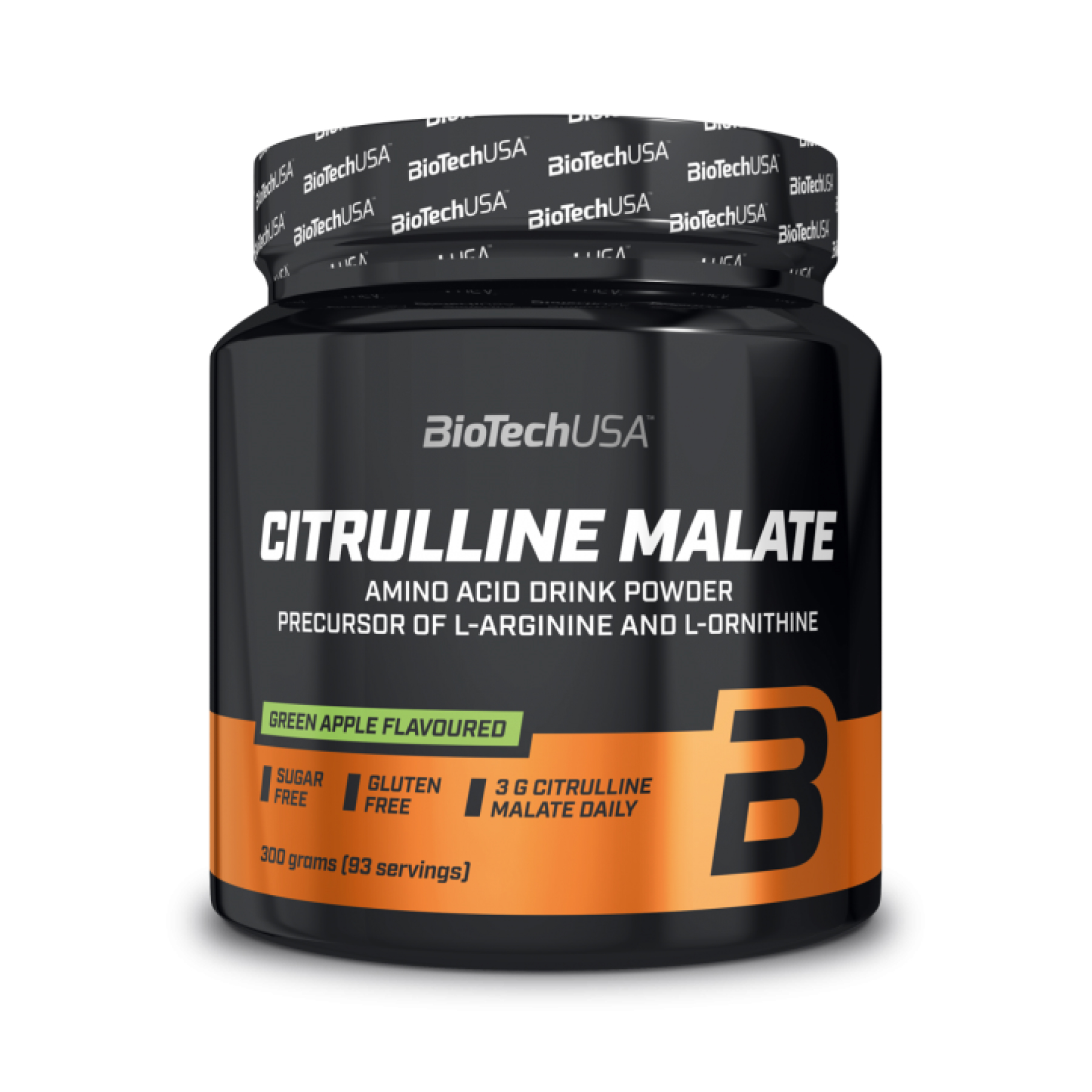 Цитрулін малат, BioTech Citrulline Malate, 300 г (Лайм)