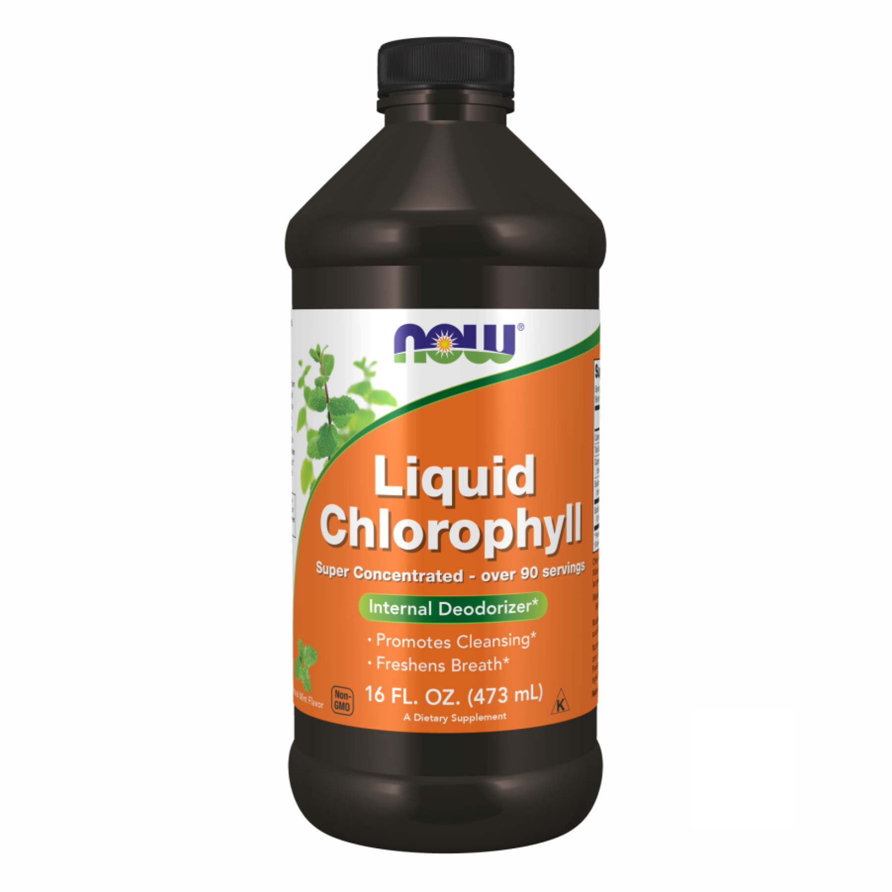 Liquid Chlorophyll & Mint - 473 мл