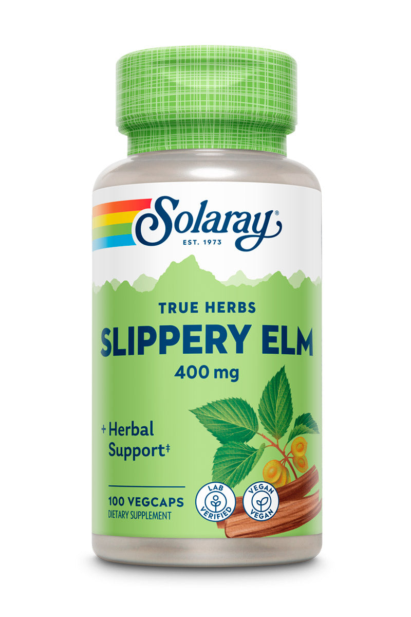 Slippery Elm Bark 400mg - 100 vcaps