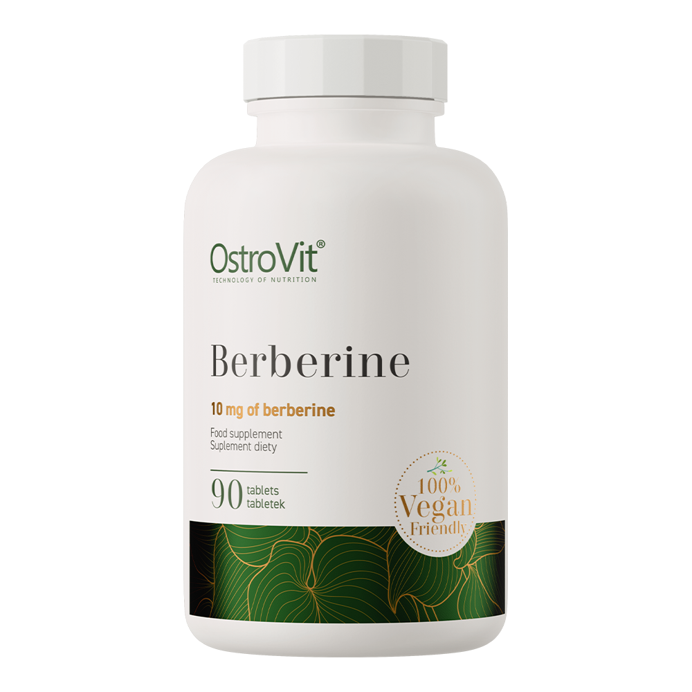 Берберин, OstroVit Berberine, 10 мг, 90 таблеток