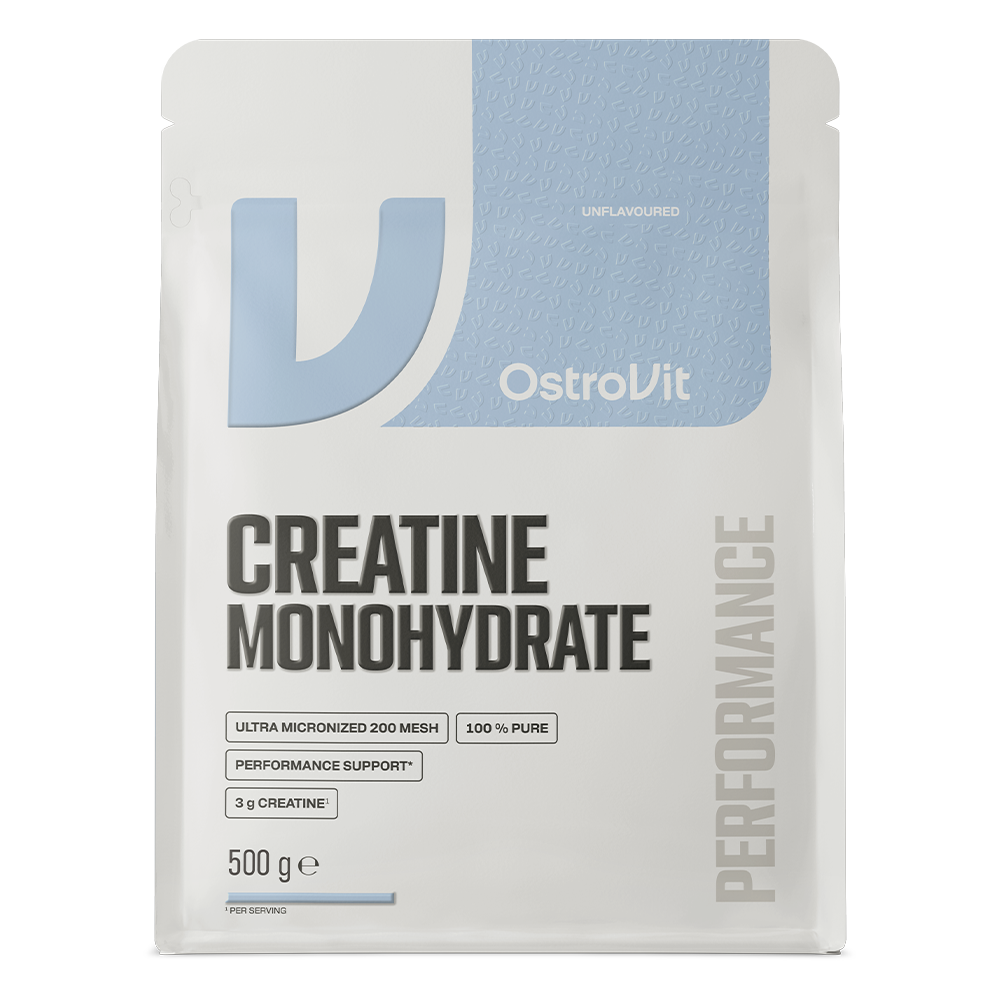 Креатин моногідрат, OstroVit Creatine Monohydrate, 500 г (Без смаку)