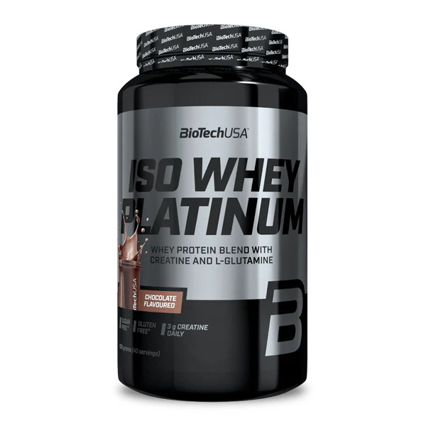 Сироватковий протеїн, BioTech Iso Whey Platinum, 908 г (Фісташка)