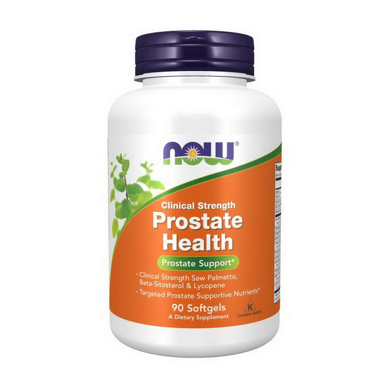 Комплекс для здоров'я простати, Now Foods Prostate Health, 90 м'яких капсул
