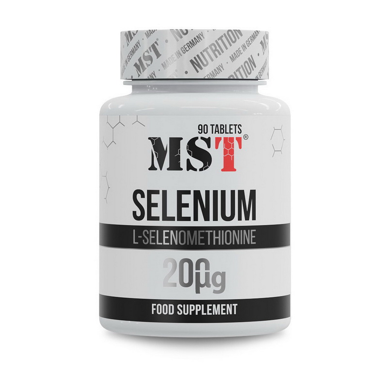 Селен мінерал, MST Selenium, 200 мкг, 90 таблеток