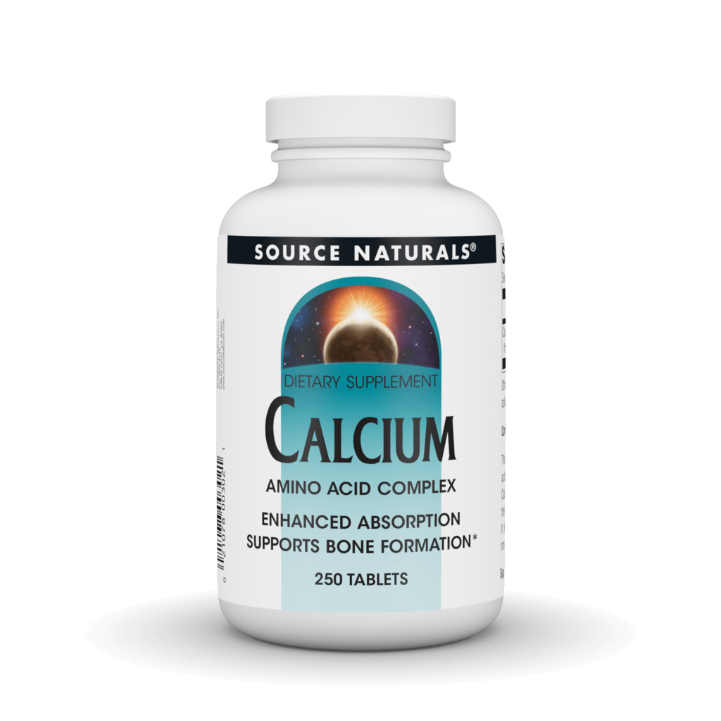 Кальцій, Source Naturals Calcium, 200 мг, 250 таблеток