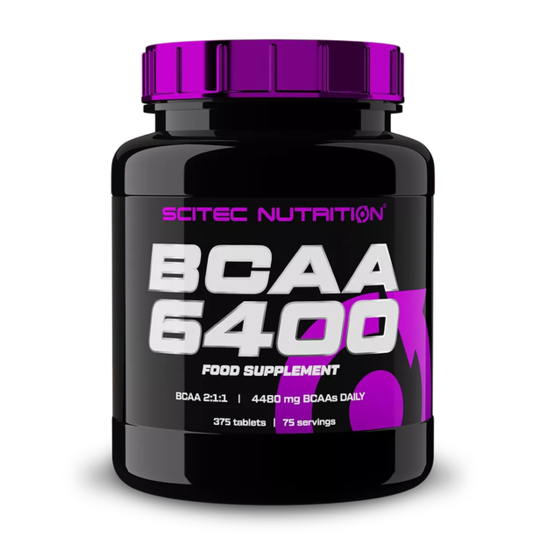 Амінокислоти BCAA, Scitec Nutrition BCAA 6400, 375 таблеток