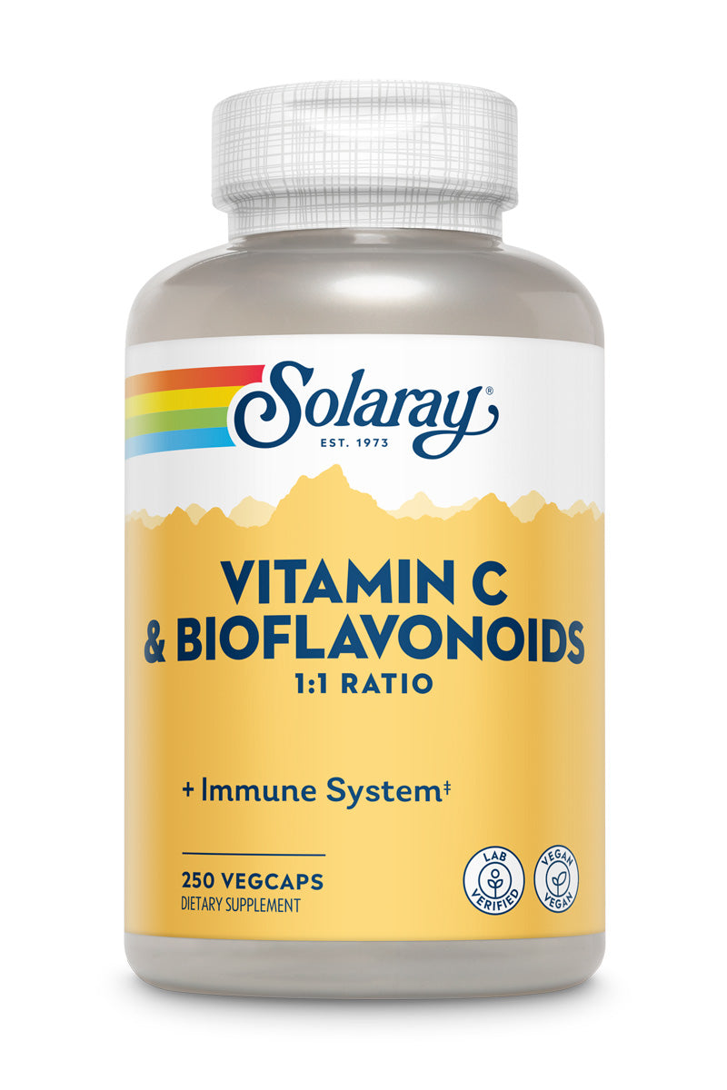 Vitamin C & Bioflavonoids 1:1 500mg - 250 vcaps