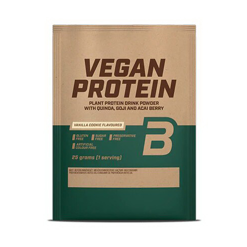 BioTech Vegan Protein (25 g, vanilla cookie)