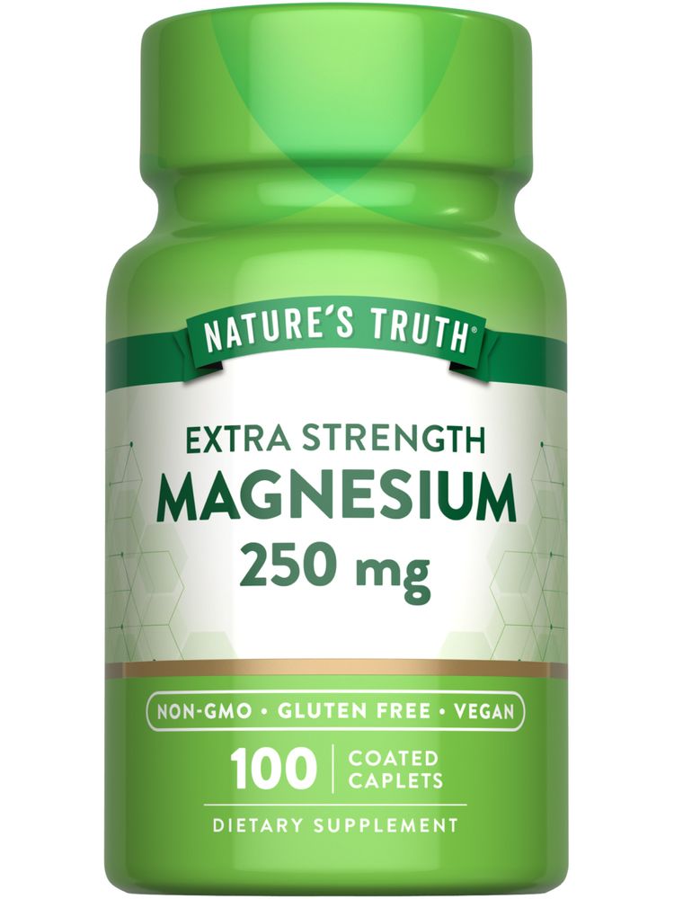 Магній, Nature's Truth Magnesium, 250 мг, 100 таблеток