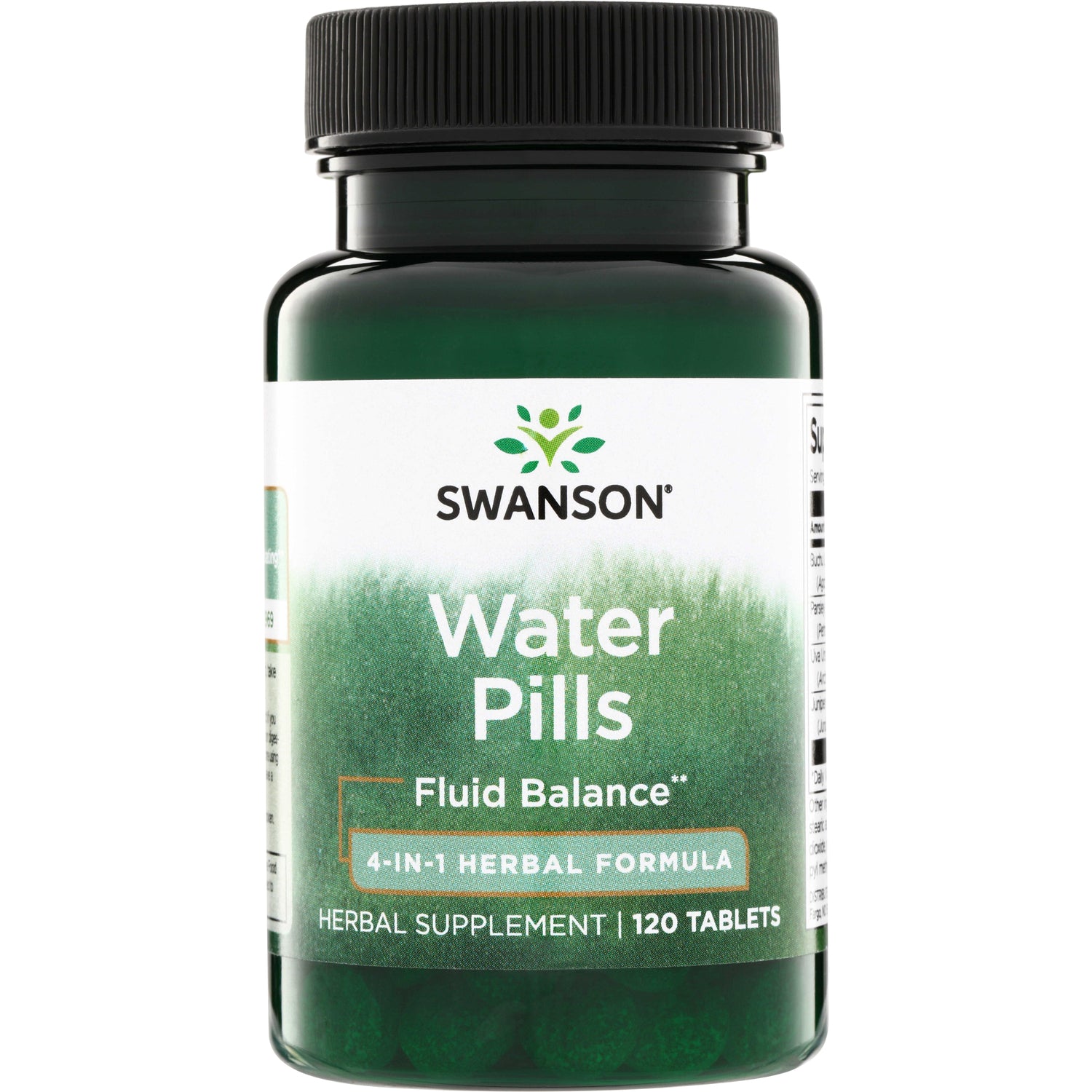 Засіб для виведення зайвої рідини, Swanson Water Pills, 120 таблеток