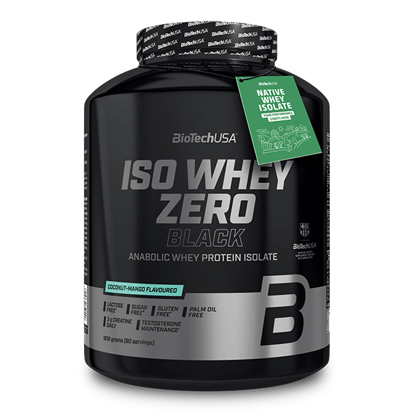 BioTech Iso Whey Zero Black (1,816 kg, coconut-mango)