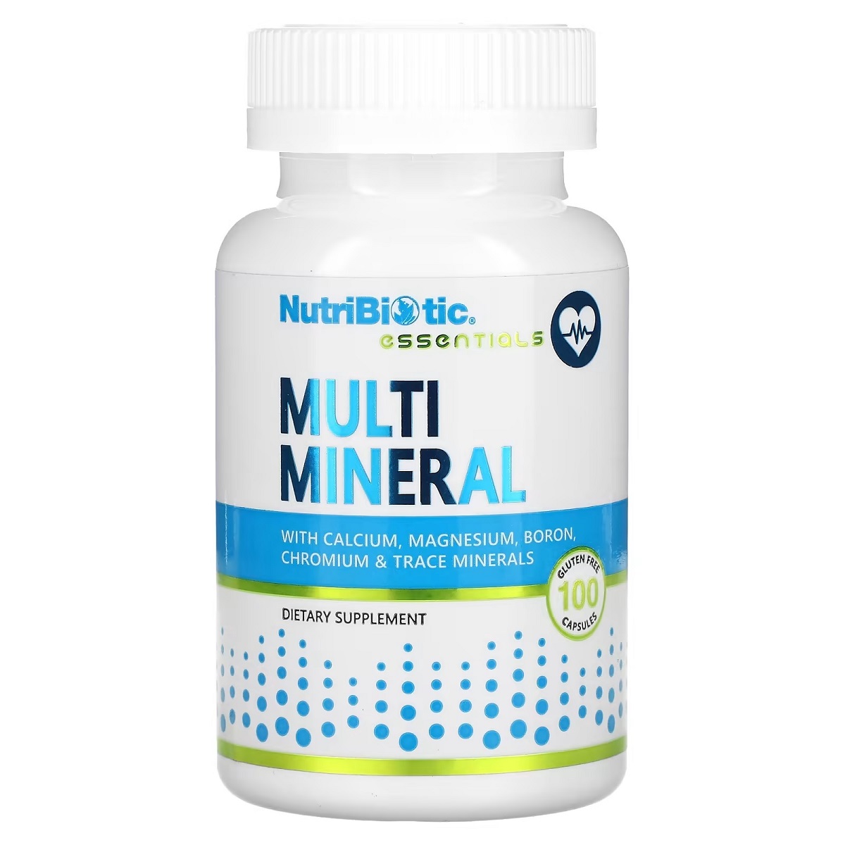 Мультимінеральний комплекс, NutriBiotic Essentials Multi Mineral, 100 капсул