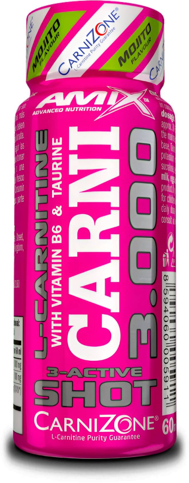 AMIX Carni 3000 shot (60 ml, mojito)