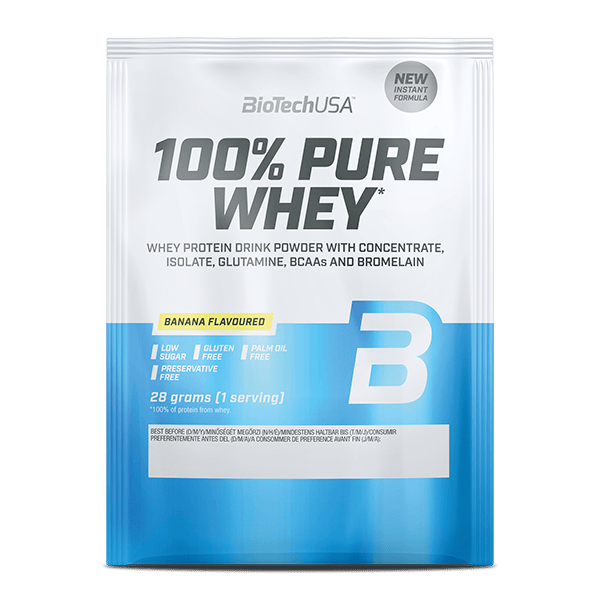 BioTech 100% Pure Whey (28 g, banana)