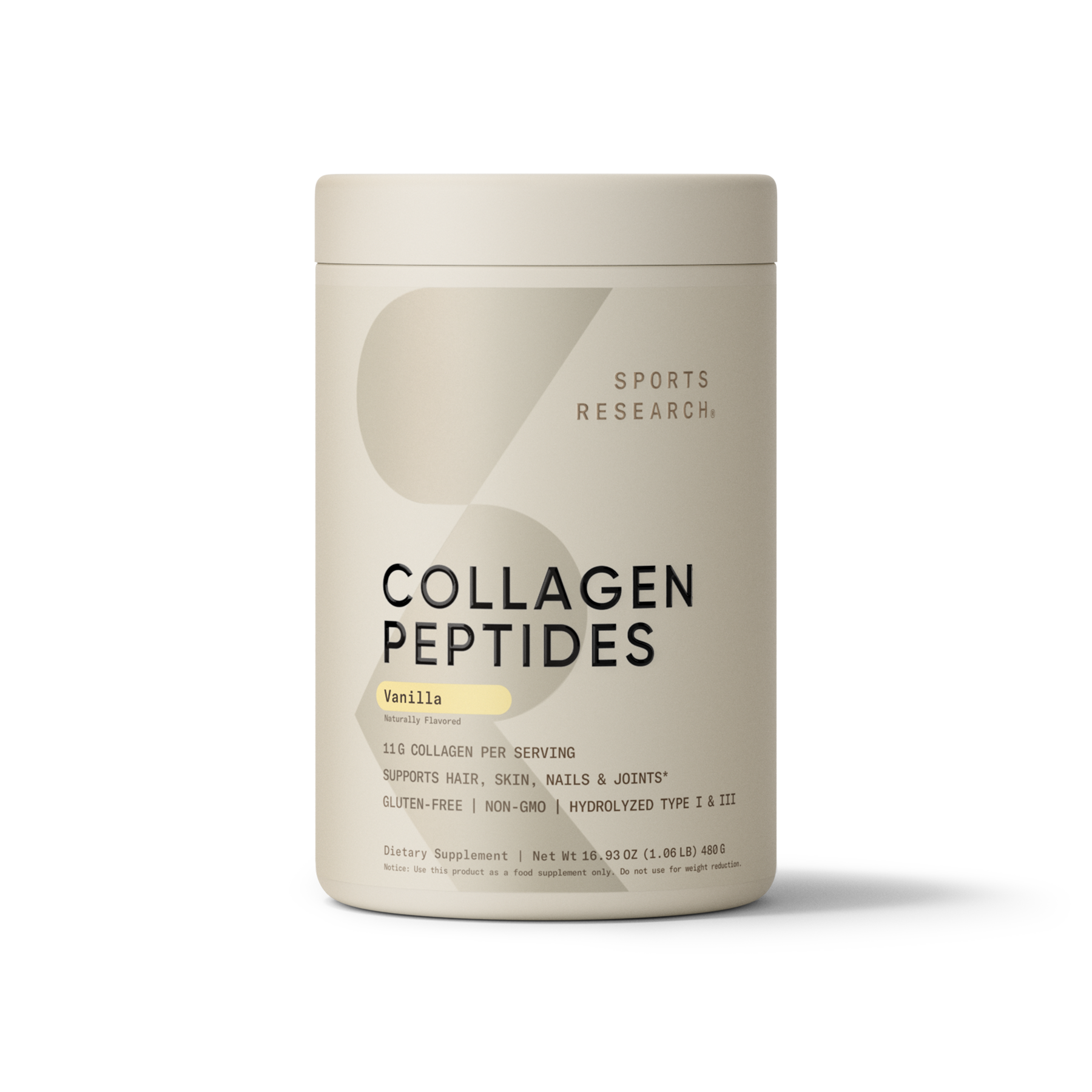 Collagen Peptides - 480g Vanilla Bean