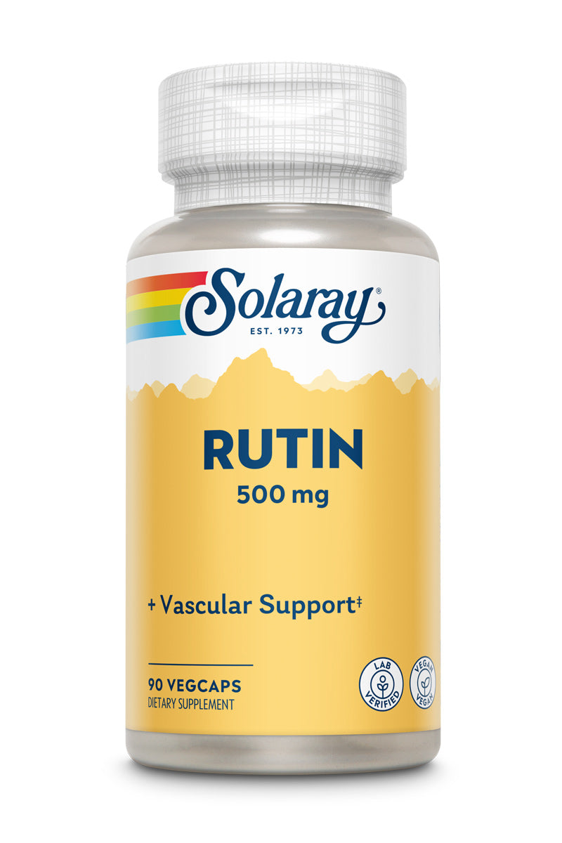 Рутин, Solaray Rutin, 500 мг, 90 вегетаріанських капсул