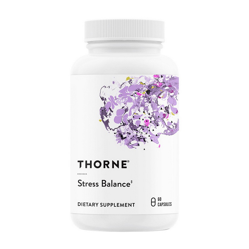 Комплекс для підтримки при стресі, Thorne Research Stress Balance, 60 капсул