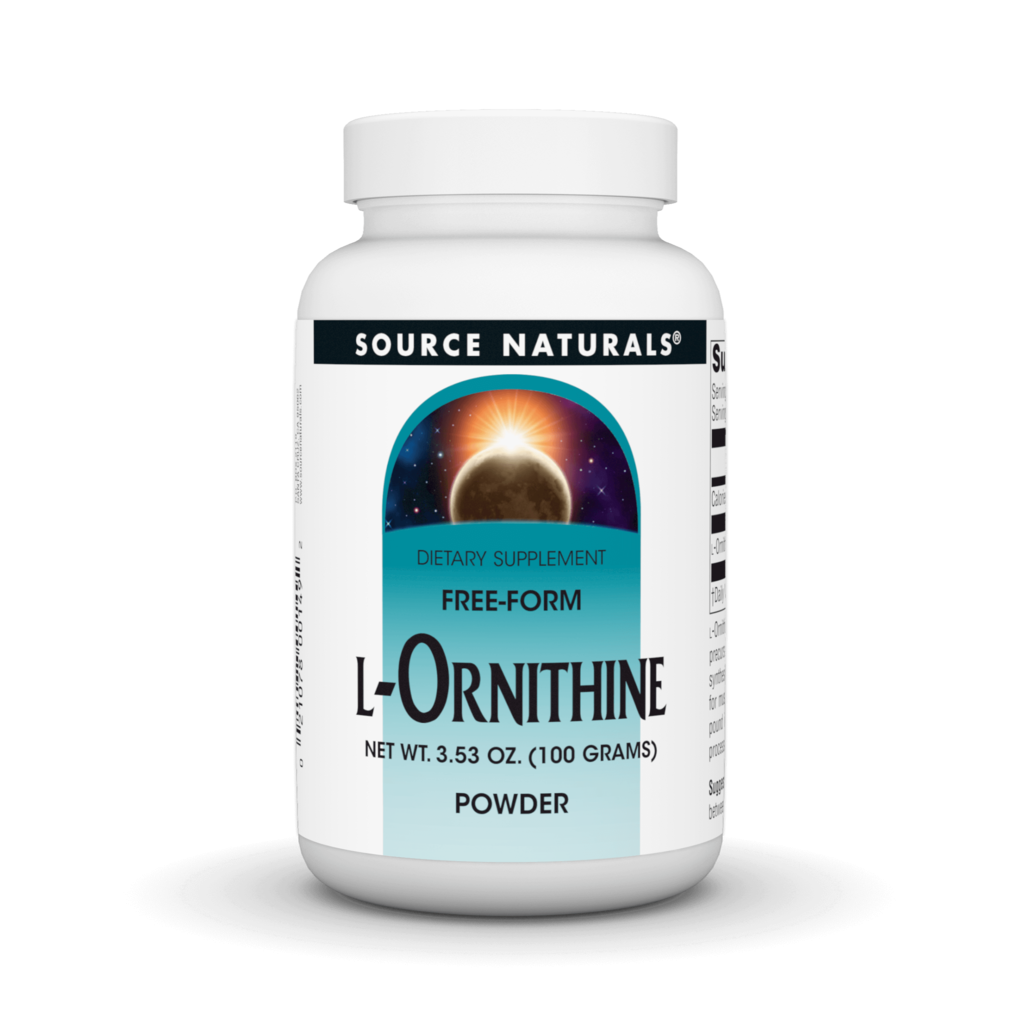 L-Орнітин, Source Naturals L-Ornithine Powder, 100 г