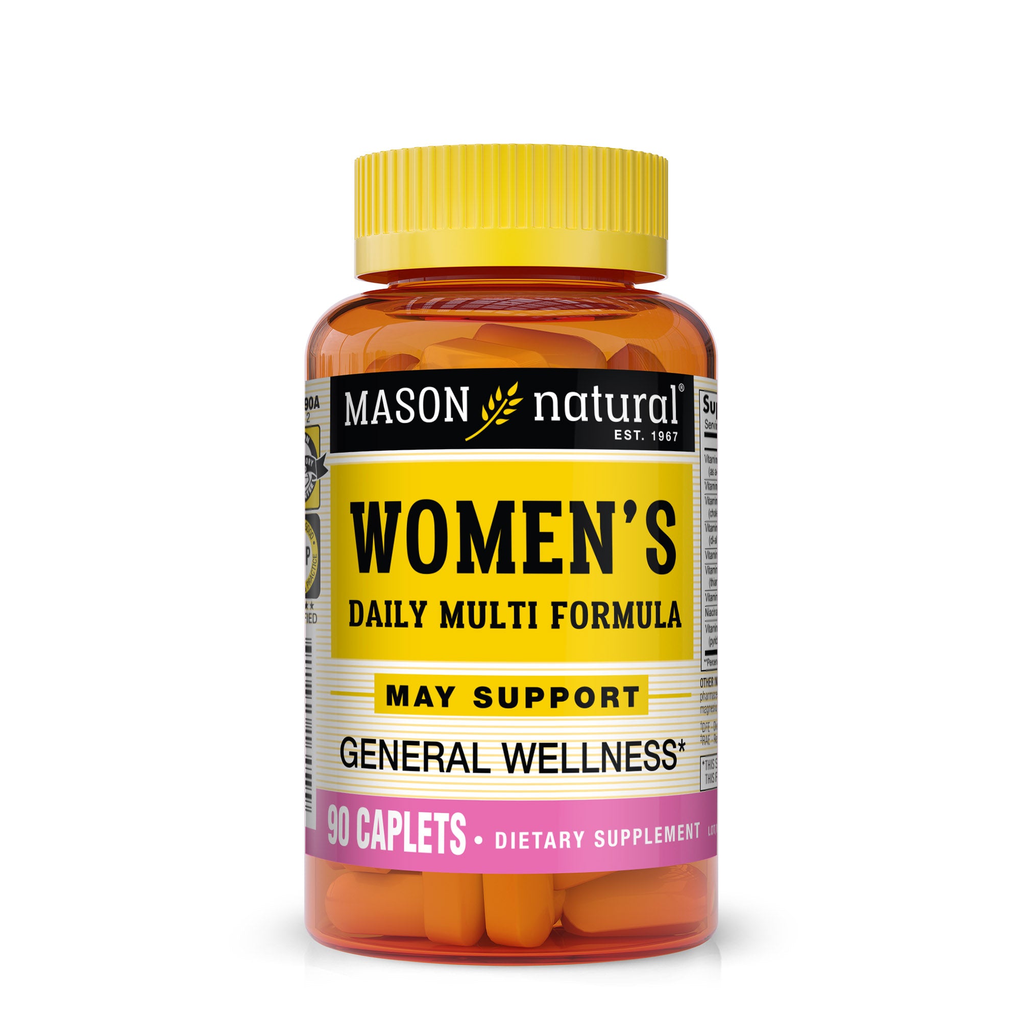 Мультивітаміни для жінок, Mason Natural Women's Daily Multi Formula, 90 таблеток