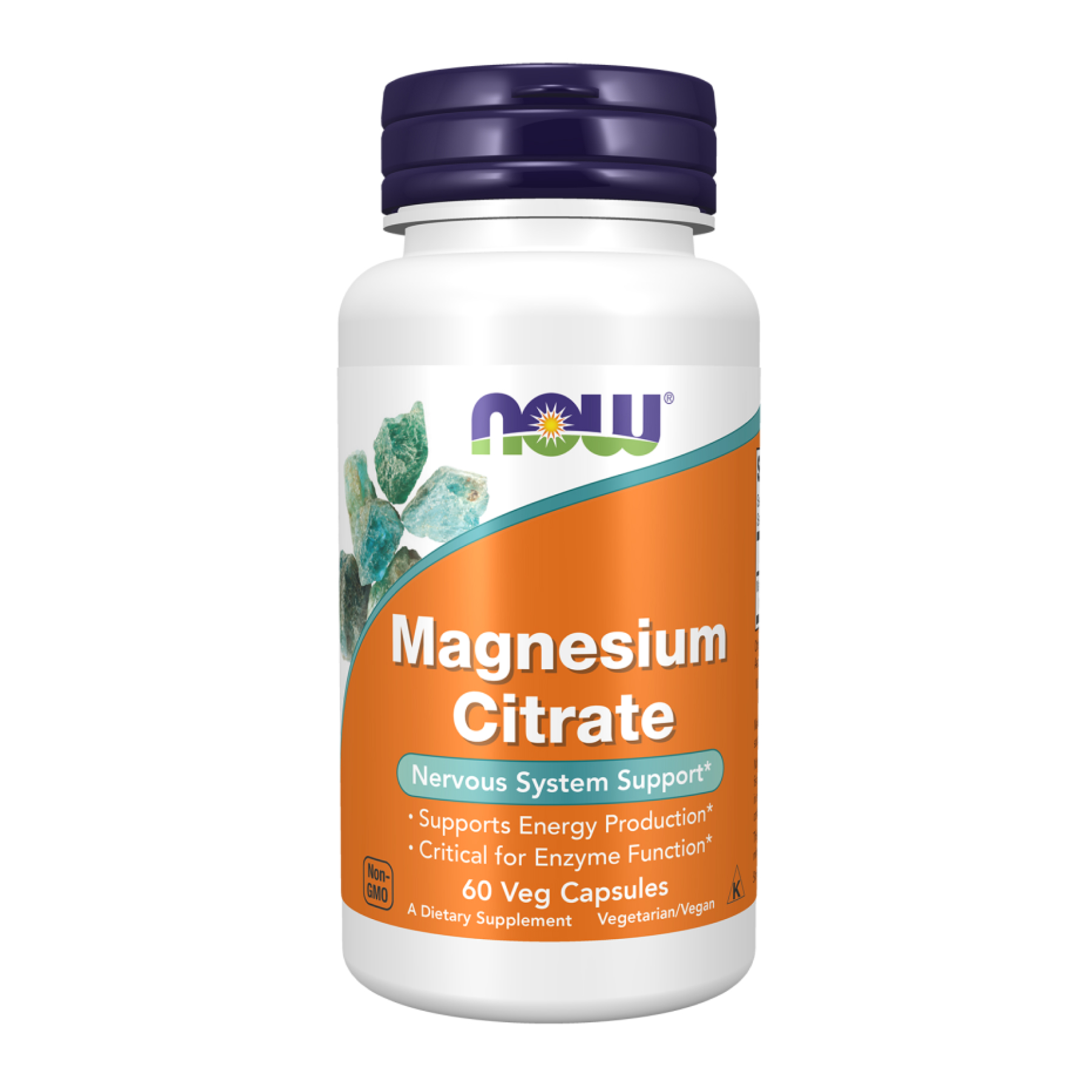 NOW Magnesium Citrate (60 veg caps)