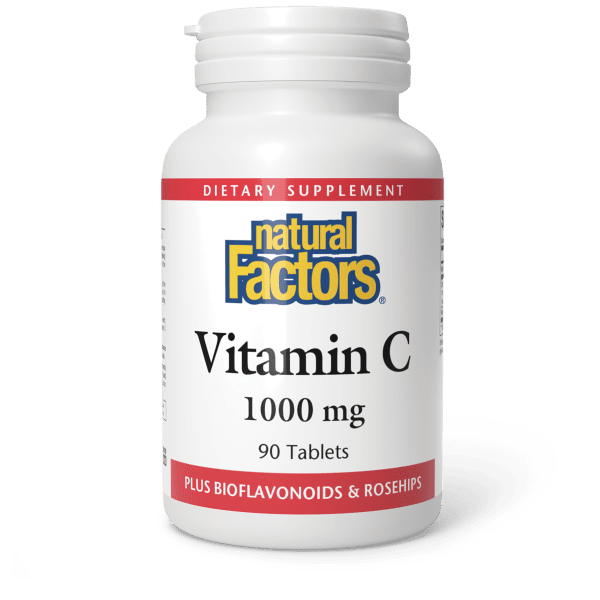 Вітамін C, Natural Factors Vitamin C, 1000 мг, 90 таблеток