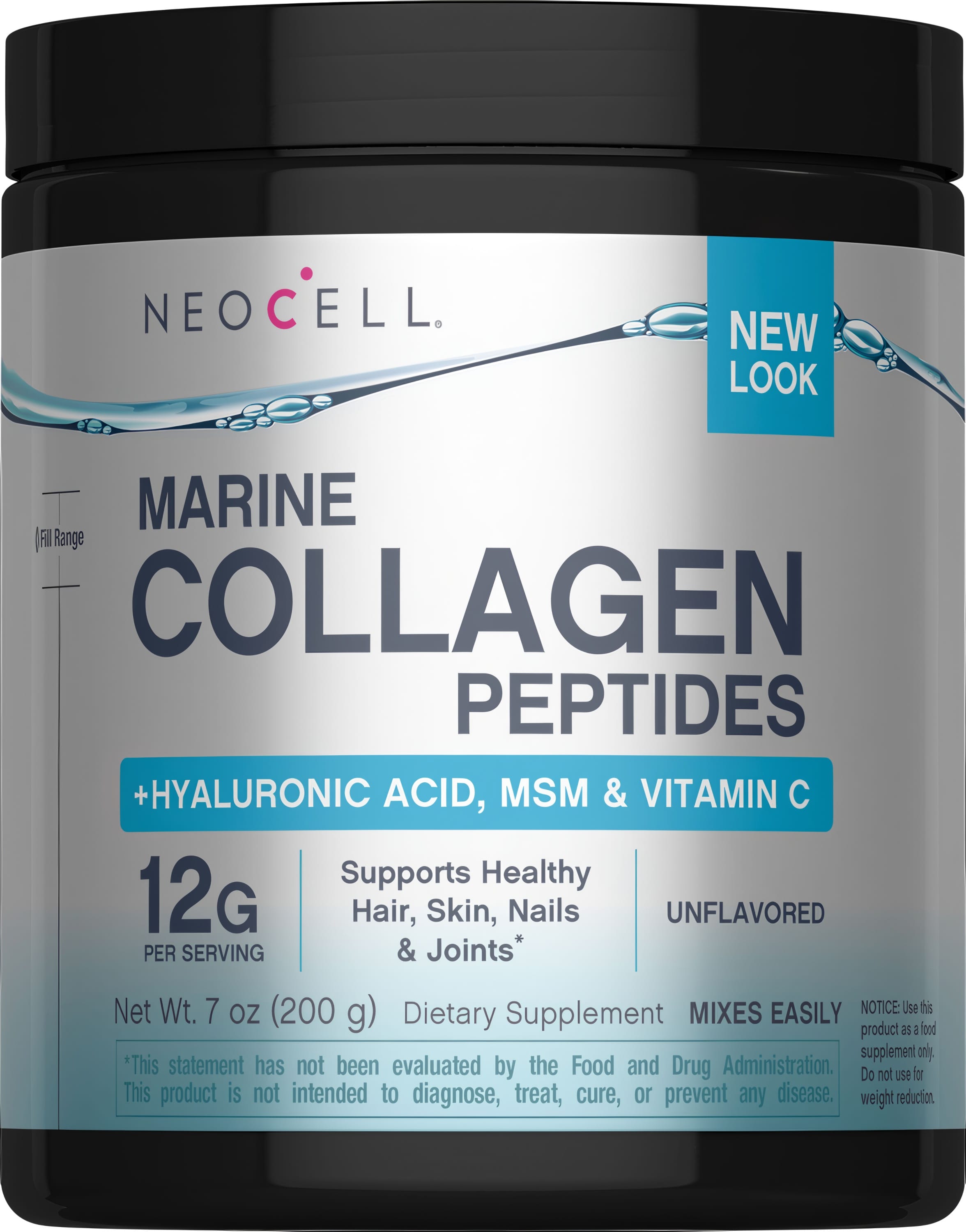 Морський колаген з косметичною сумішшю, Neocell Marine Collagen with Beauty Blend, 198 г