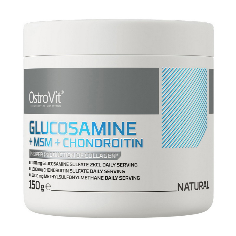 OstroVit Glucosamine MSM Chondroitin (150 g, natural)